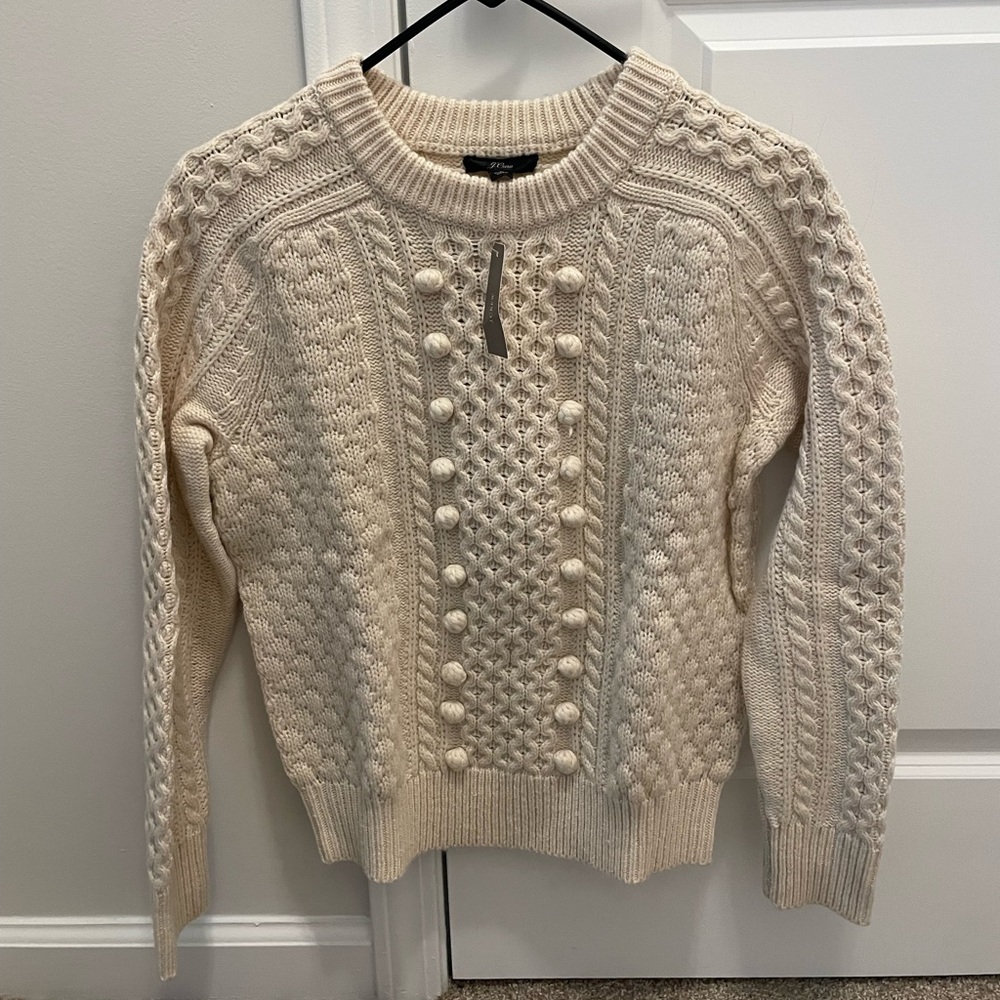 Brand New with tags J Crew Sweater. Size small.